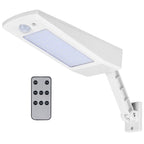 LED Solar Light Induction Wall Lamp White Shell White Light Courtyard Outdoor Lighting Supplies