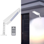 LED Solar Light Induction Wall Lamp White Shell White Light Courtyard Outdoor Lighting Supplies