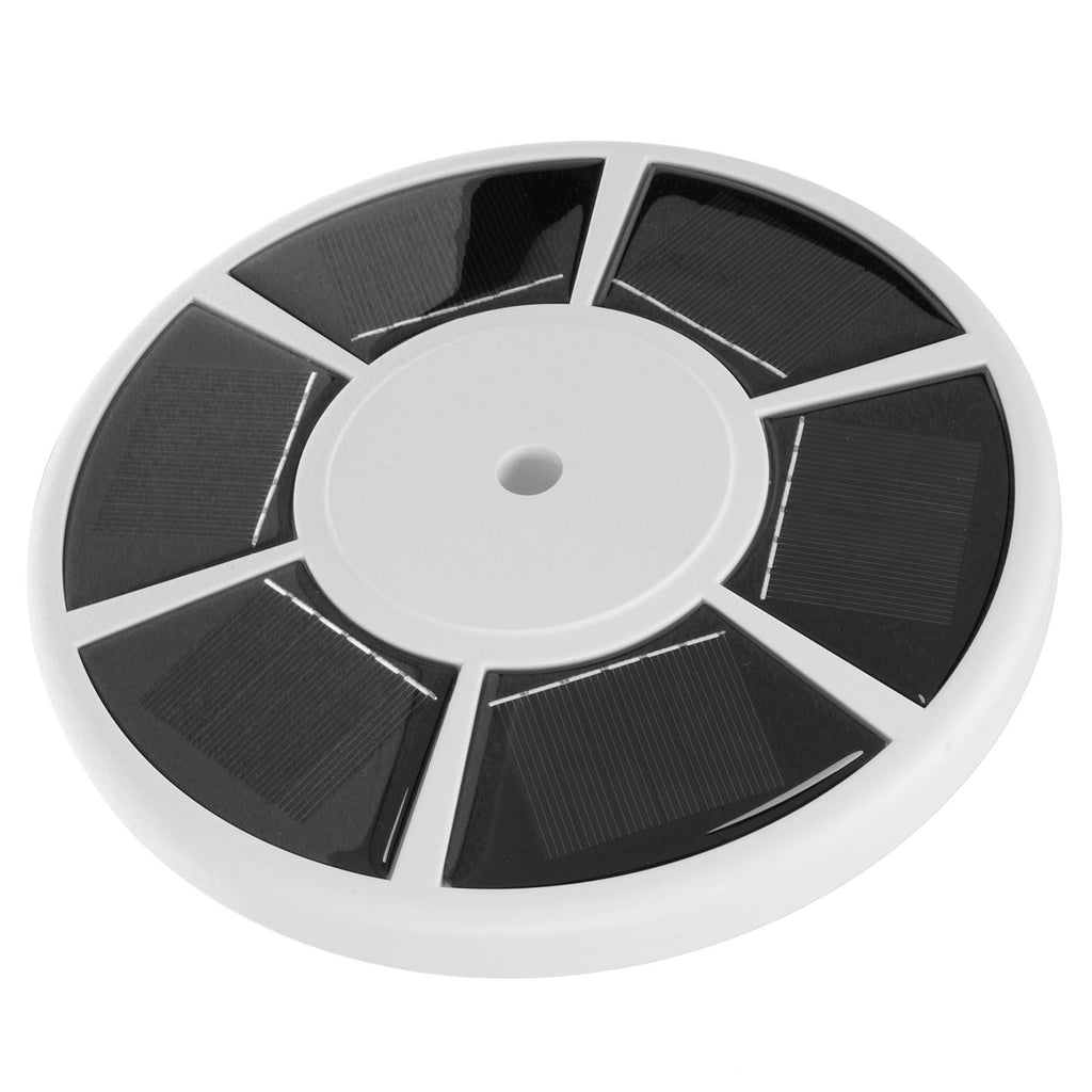 LED Solar Power Flagpole Light Outdoor Tent Light Waterproof Flag Pole Lamp for Villa Courtyard