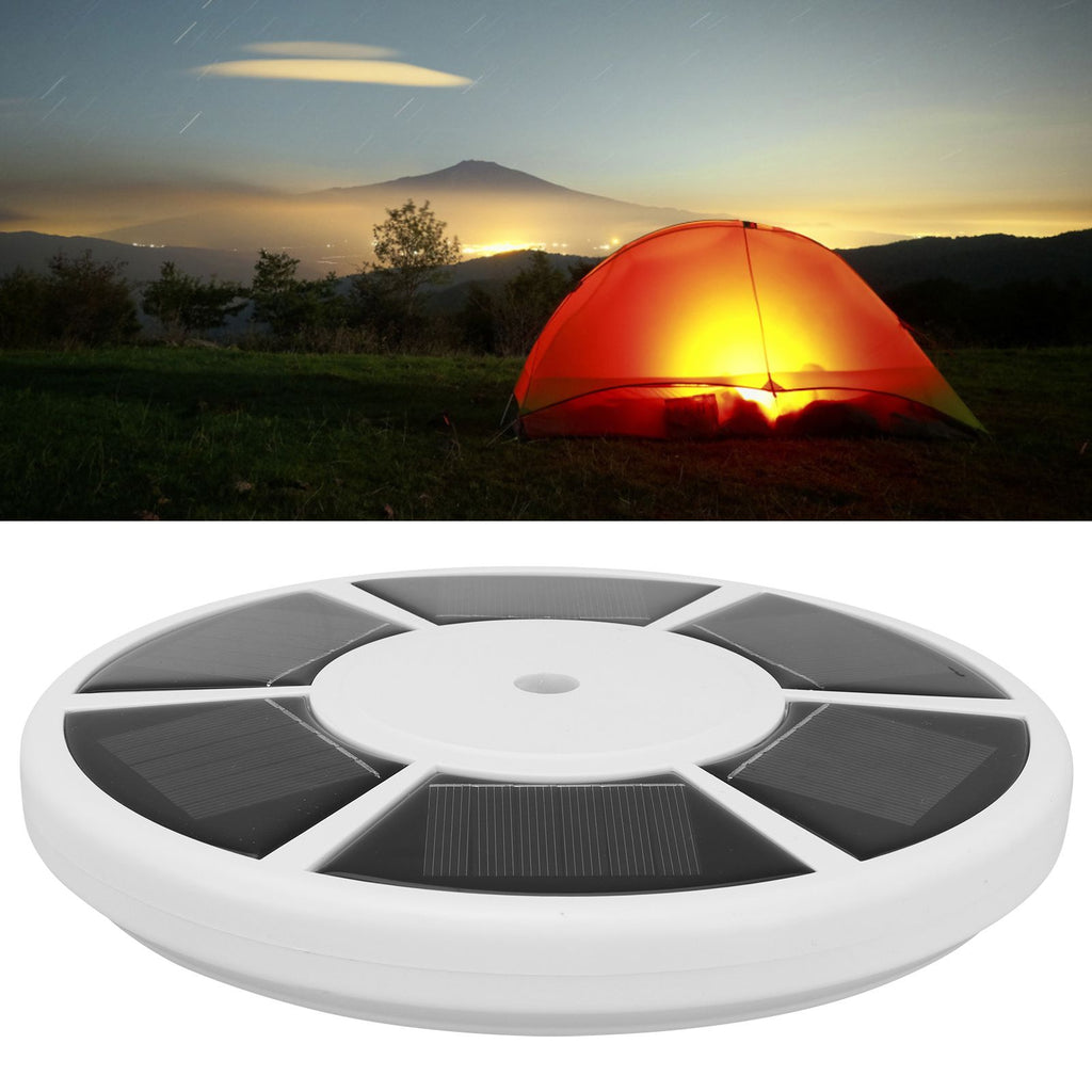 LED Solar Power Flagpole Light Outdoor Tent Light Waterproof Flag Pole Lamp for Villa Courtyard