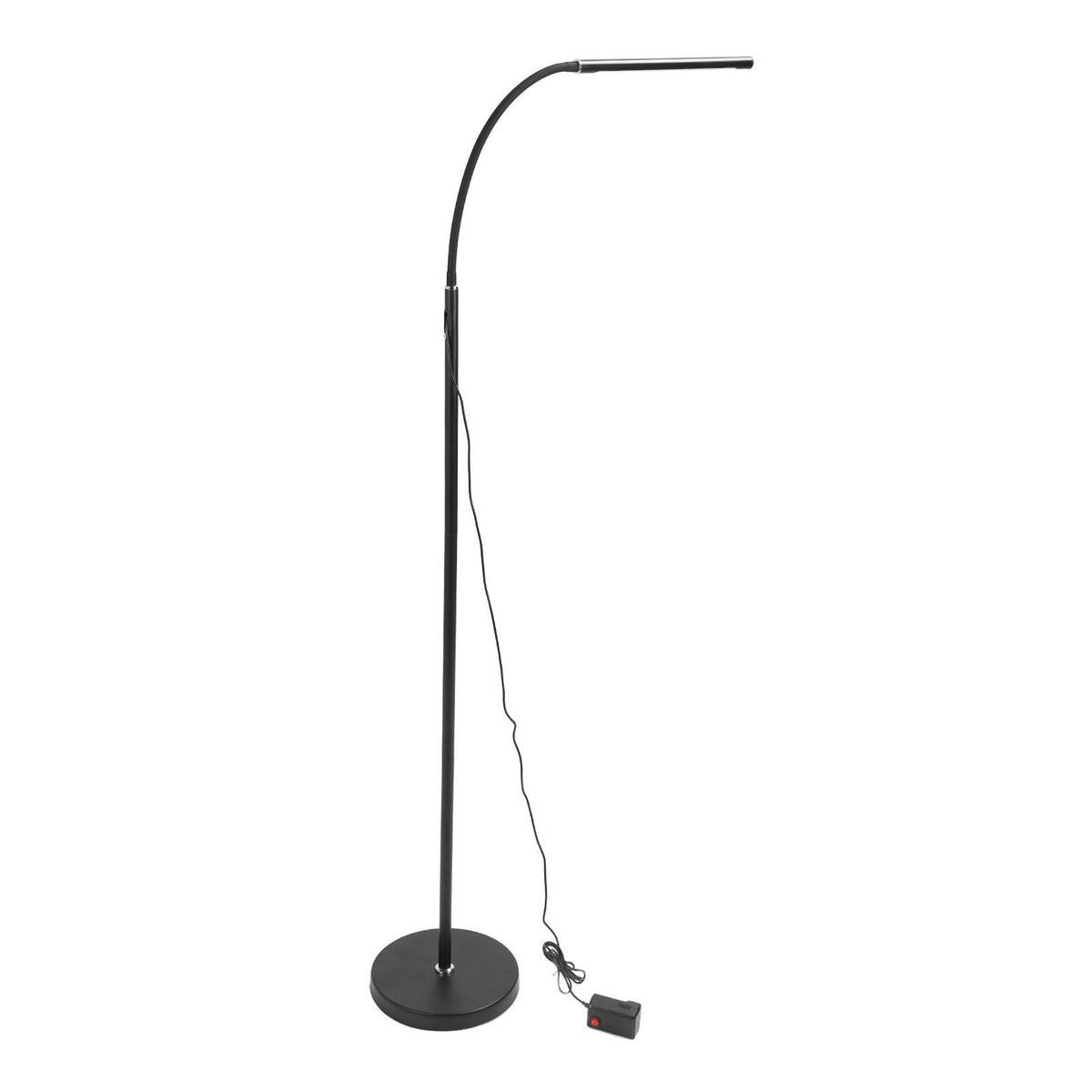 LED Floor Lamp Iron Adjustable Modern Standing Corner Lamp with Remote Control for Bedroom Living Room Office