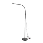 LED Floor Lamp Iron Adjustable Modern Standing Corner Lamp with Remote Control for Bedroom Living Room Office