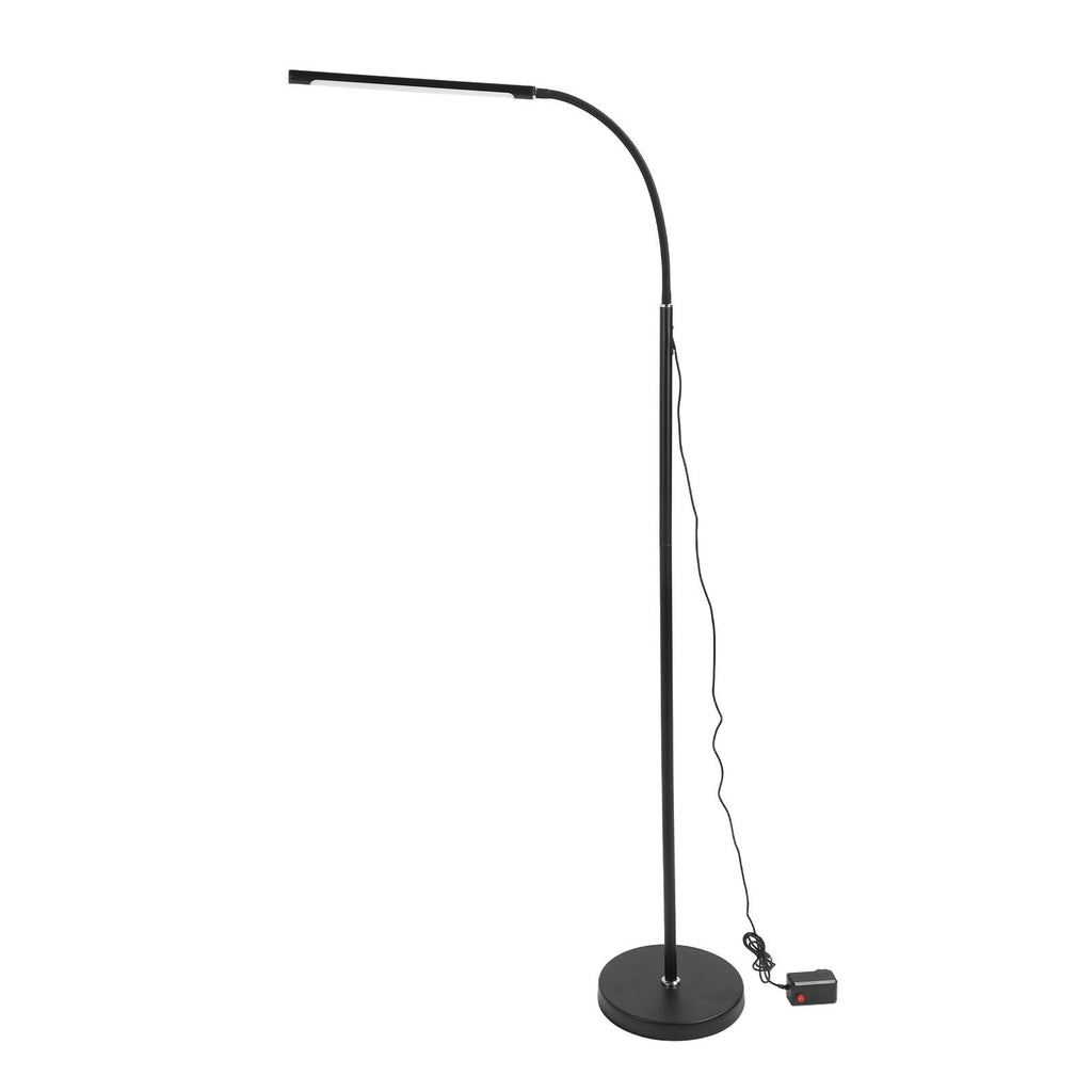 LED Floor Lamp Iron Adjustable Modern Standing Corner Lamp with Remote Control for Bedroom Living Room Office