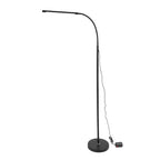 LED Floor Lamp Iron Adjustable Modern Standing Corner Lamp with Remote Control for Bedroom Living Room Office