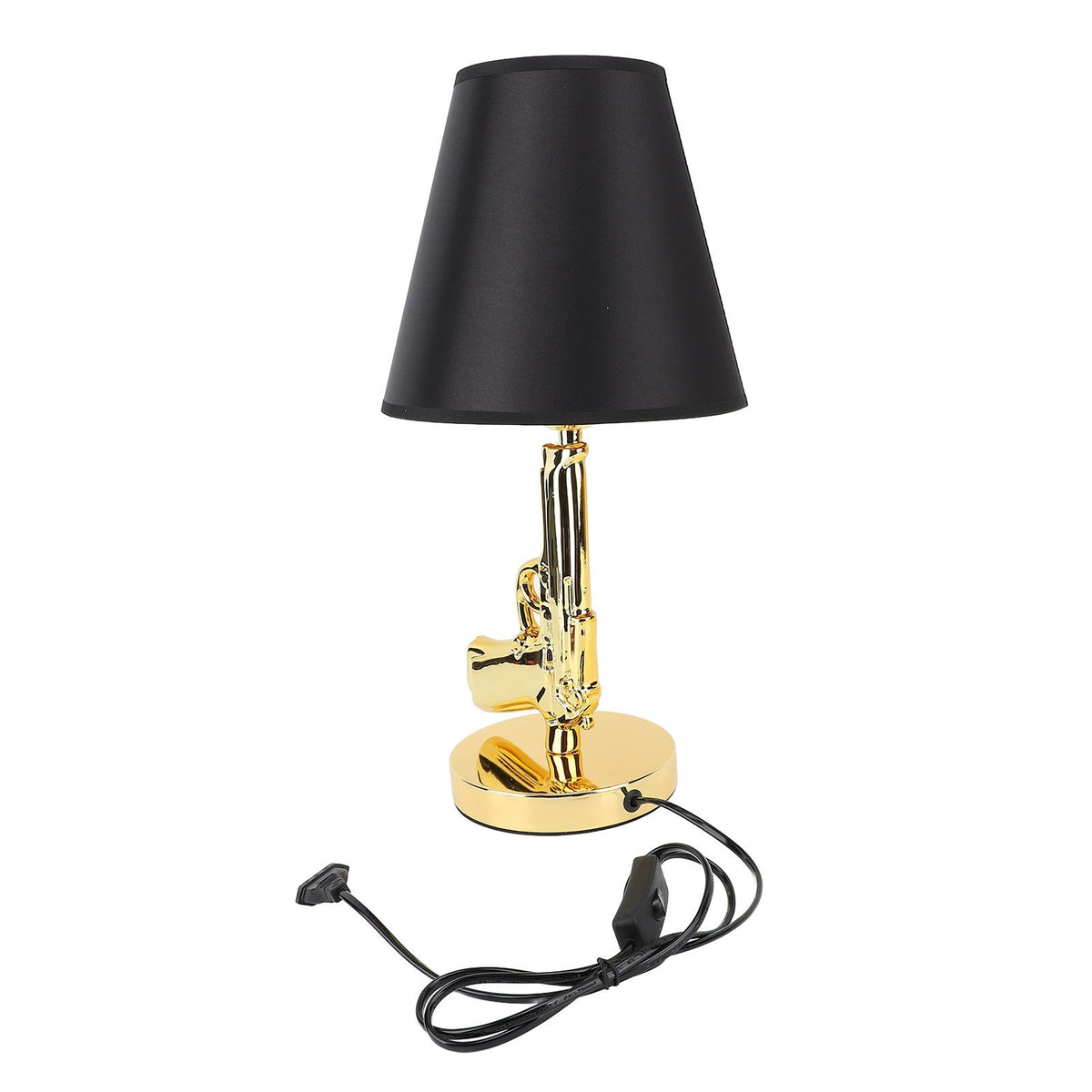 Bedside Table Lamp Modern LED Decorative Button Switch Nightstand Reading Lamp for Bedroom Office Living Room