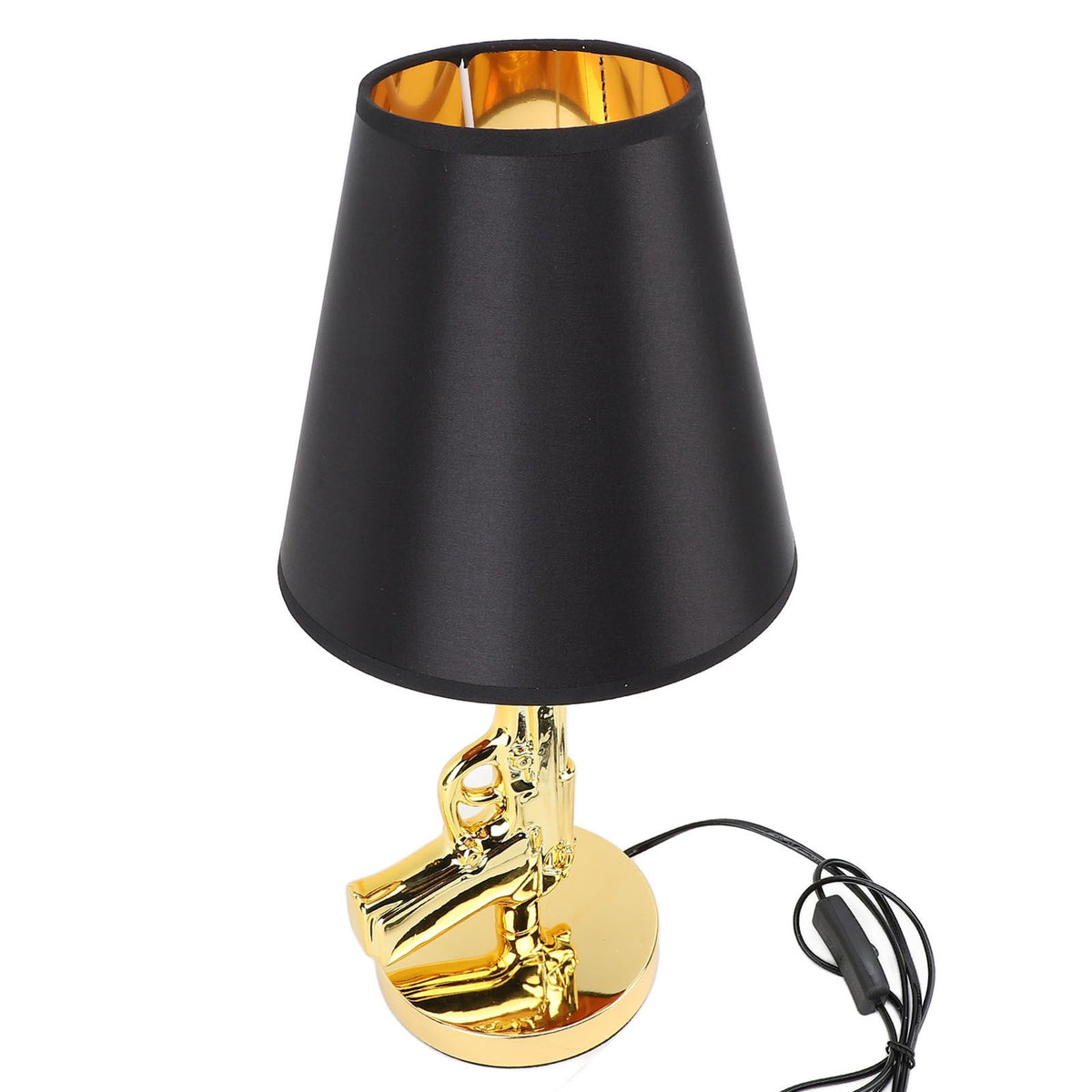 Bedside Table Lamp Modern LED Decorative Button Switch Nightstand Reading Lamp for Bedroom Office Living Room
