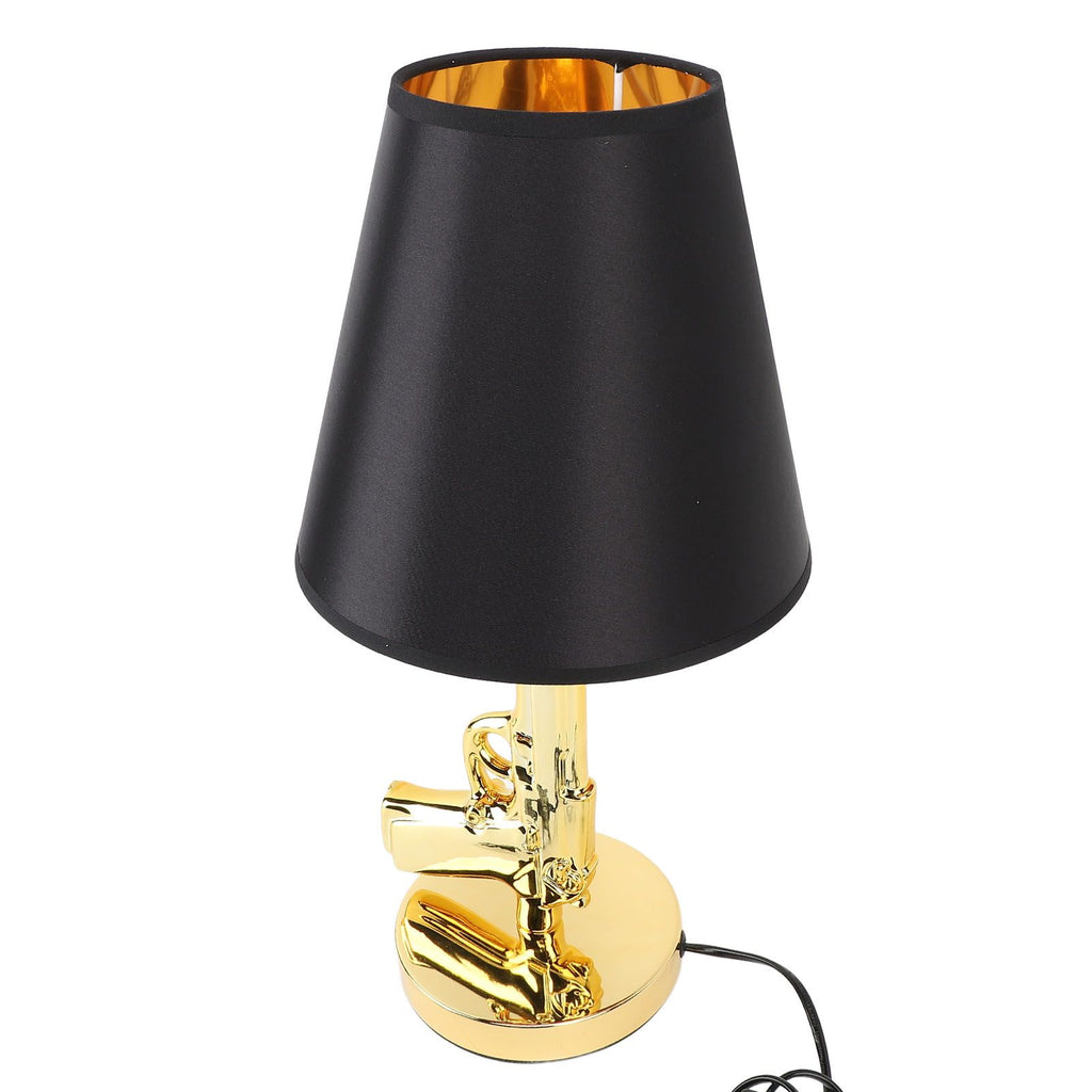 Bedside Table Lamp Modern LED Decorative Button Switch Nightstand Reading Lamp for Bedroom Office Living Room