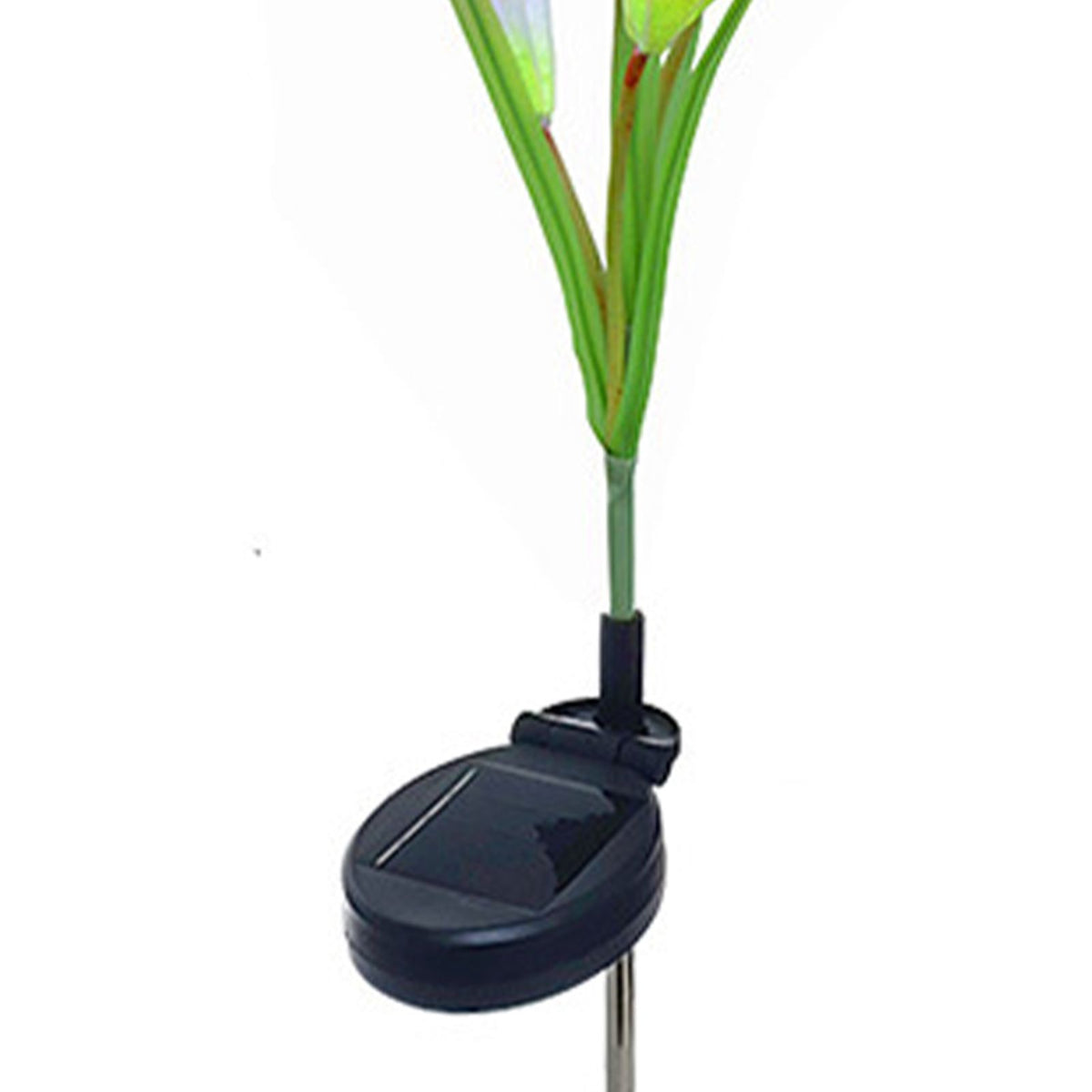 Solar Lily Flower Lights 7 Color Changing Waterproof Decorative Solar Powered Stake Lights for Garden Patio Yard Outdoor