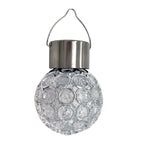 Solar Outdoor Hanging Light Waterproof Decorative Garden Decoration White Lighting