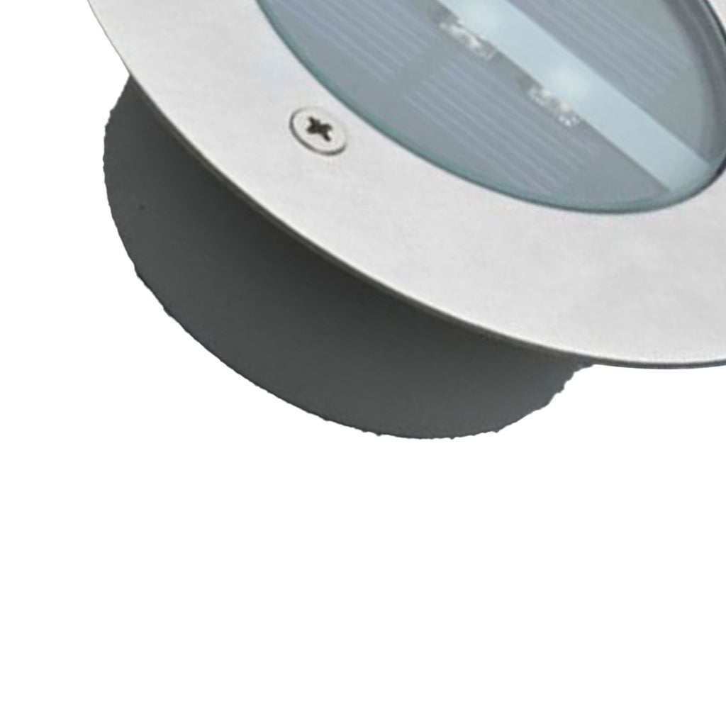 LED Solar Ground Light IP65 Waterproof Dark Sensing Auto On Off Decorative Floor Light for Yard Landscape Warm Light