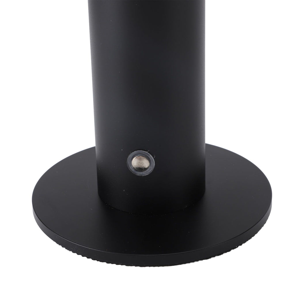 Vase Table Lamp Battery Powered USB Rechargeable Cordless Dimmable Flower Vase LED Bedside Touch Lamp for Bedroom Living Room Black