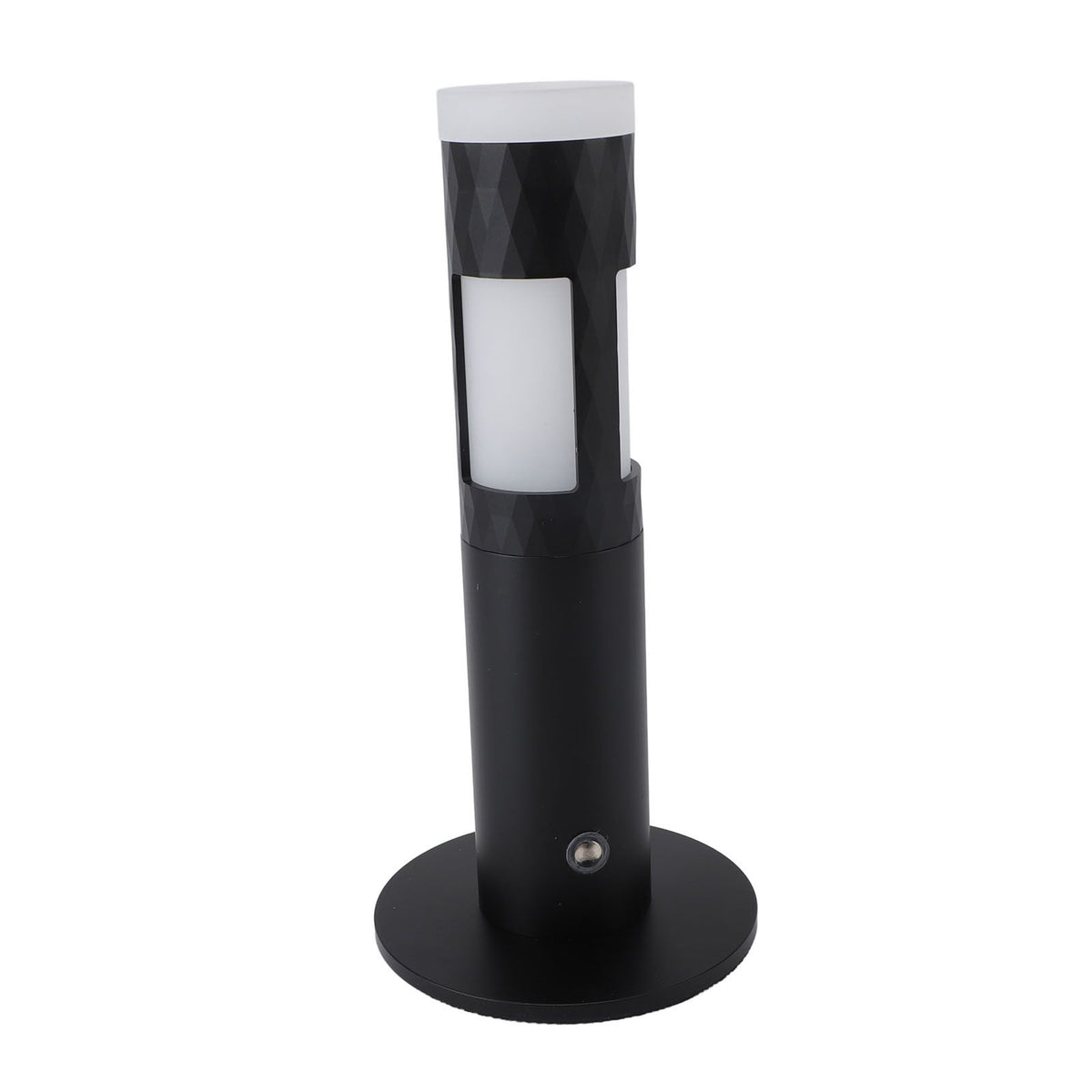 Vase Table Lamp Battery Powered USB Rechargeable Cordless Dimmable Flower Vase LED Bedside Touch Lamp for Bedroom Living Room Black