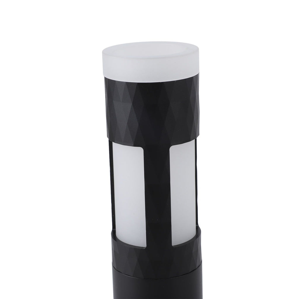 Vase Table Lamp Battery Powered USB Rechargeable Cordless Dimmable Flower Vase LED Bedside Touch Lamp for Bedroom Living Room Black