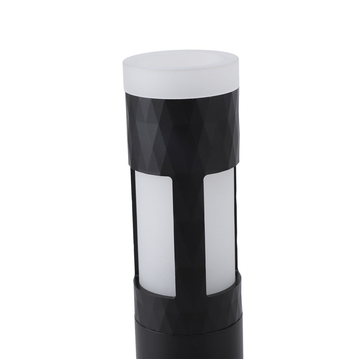 Vase Table Lamp Battery Powered USB Rechargeable Cordless Dimmable Flower Vase LED Bedside Touch Lamp for Bedroom Living Room Black