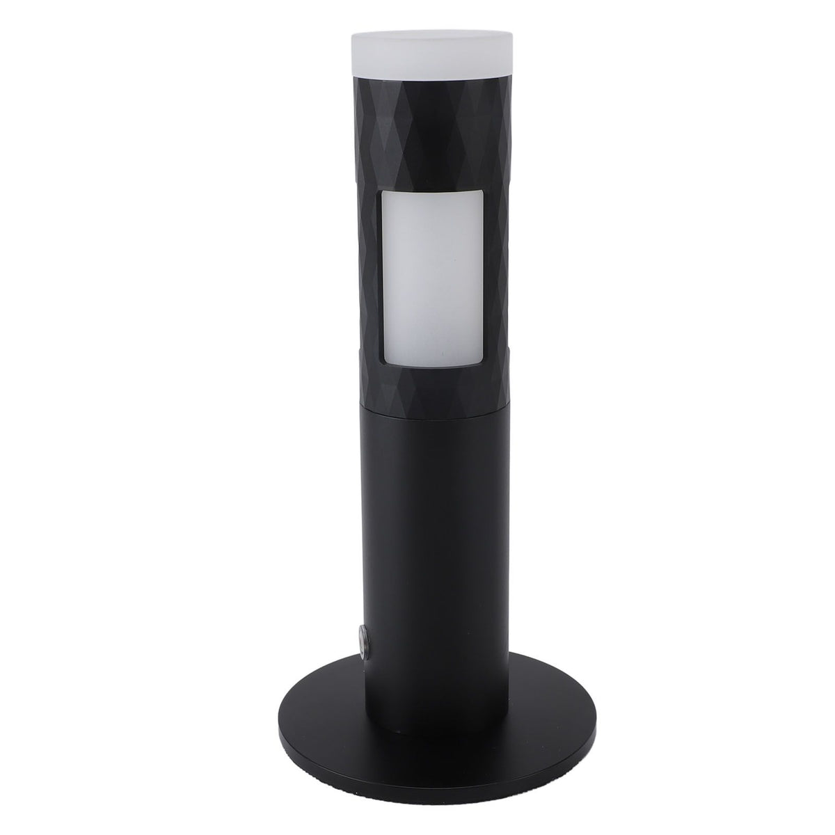 Vase Table Lamp Battery Powered USB Rechargeable Cordless Dimmable Flower Vase LED Bedside Touch Lamp for Bedroom Living Room Black