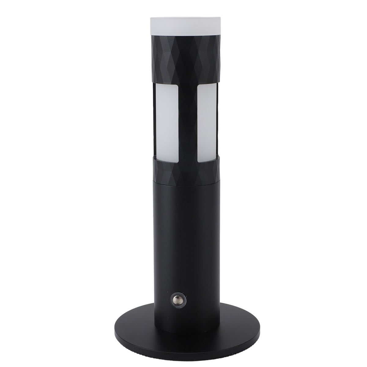 Vase Table Lamp Battery Powered USB Rechargeable Cordless Dimmable Flower Vase LED Bedside Touch Lamp for Bedroom Living Room Black