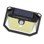 LED Solar Motion Sensor Lights IP64 Water Resistant Outside Security Wall Light for Gate Doorway Yard Garden