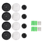 4pcs Solar Fence Lights Solar Outdoor Wall Lights Up Down Lighting IP65 Water Resistant for Garden Patio Backyard Yard Decor Auto On At Dusk