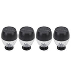 4pcs Solar Fence Lights Solar Outdoor Wall Lights Up Down Lighting IP65 Water Resistant for Garden Patio Backyard Yard Decor Auto On At Dusk