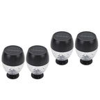 4pcs Solar Fence Lights Solar Outdoor Wall Lights Up Down Lighting IP65 Water Resistant for Garden Patio Backyard Yard Decor Auto On At Dusk