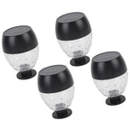 4pcs Solar Fence Lights Solar Outdoor Wall Lights Up Down Lighting IP65 Water Resistant for Garden Patio Backyard Yard Decor Auto On At Dusk