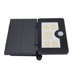 LED Solar Outdoor Light Motion Light Dual Sensors Folding IP65 Rainproof Solar Security Flood Light for Yard Wall Porch Garage