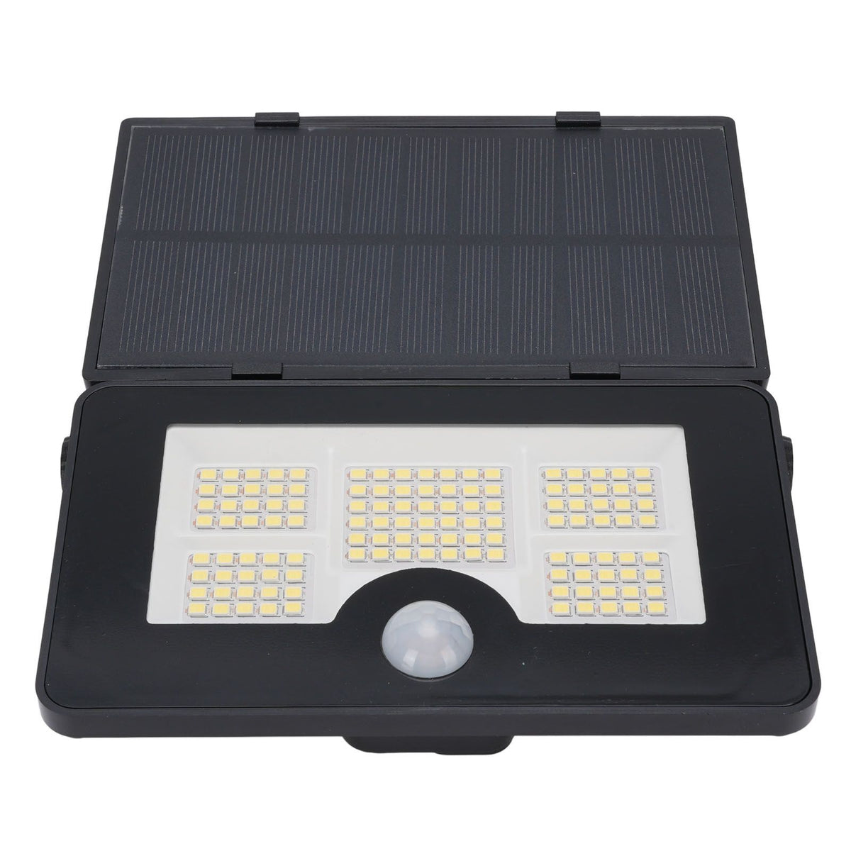 LED Solar Outdoor Light Motion Light Dual Sensors Folding IP65 Rainproof Solar Security Flood Light for Yard Wall Porch Garage