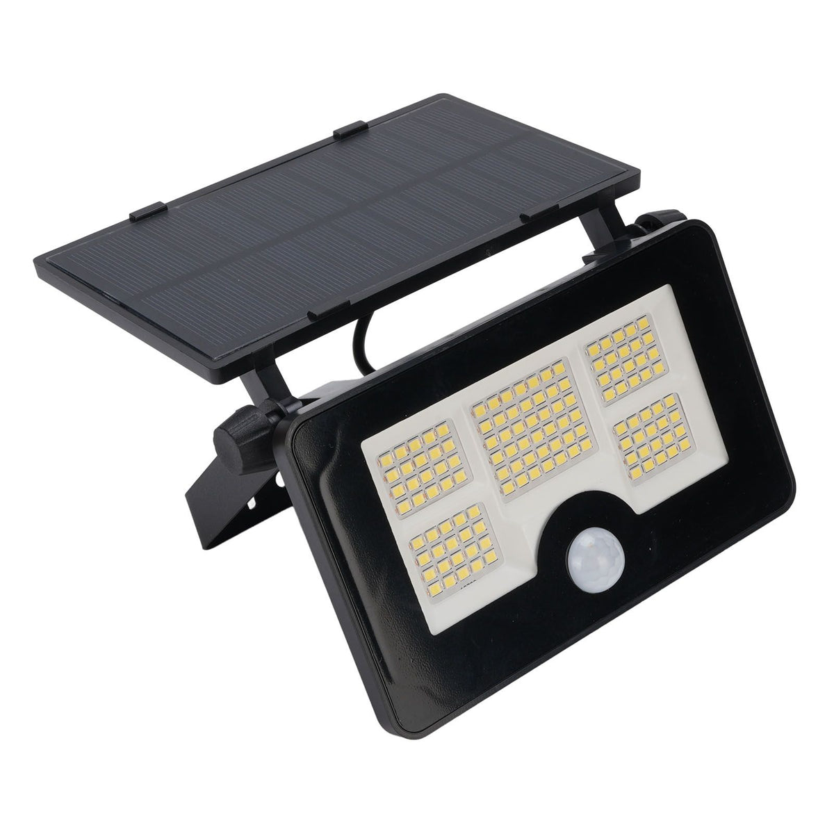 LED Solar Outdoor Light Motion Light Dual Sensors Folding IP65 Rainproof Solar Security Flood Light for Yard Wall Porch Garage