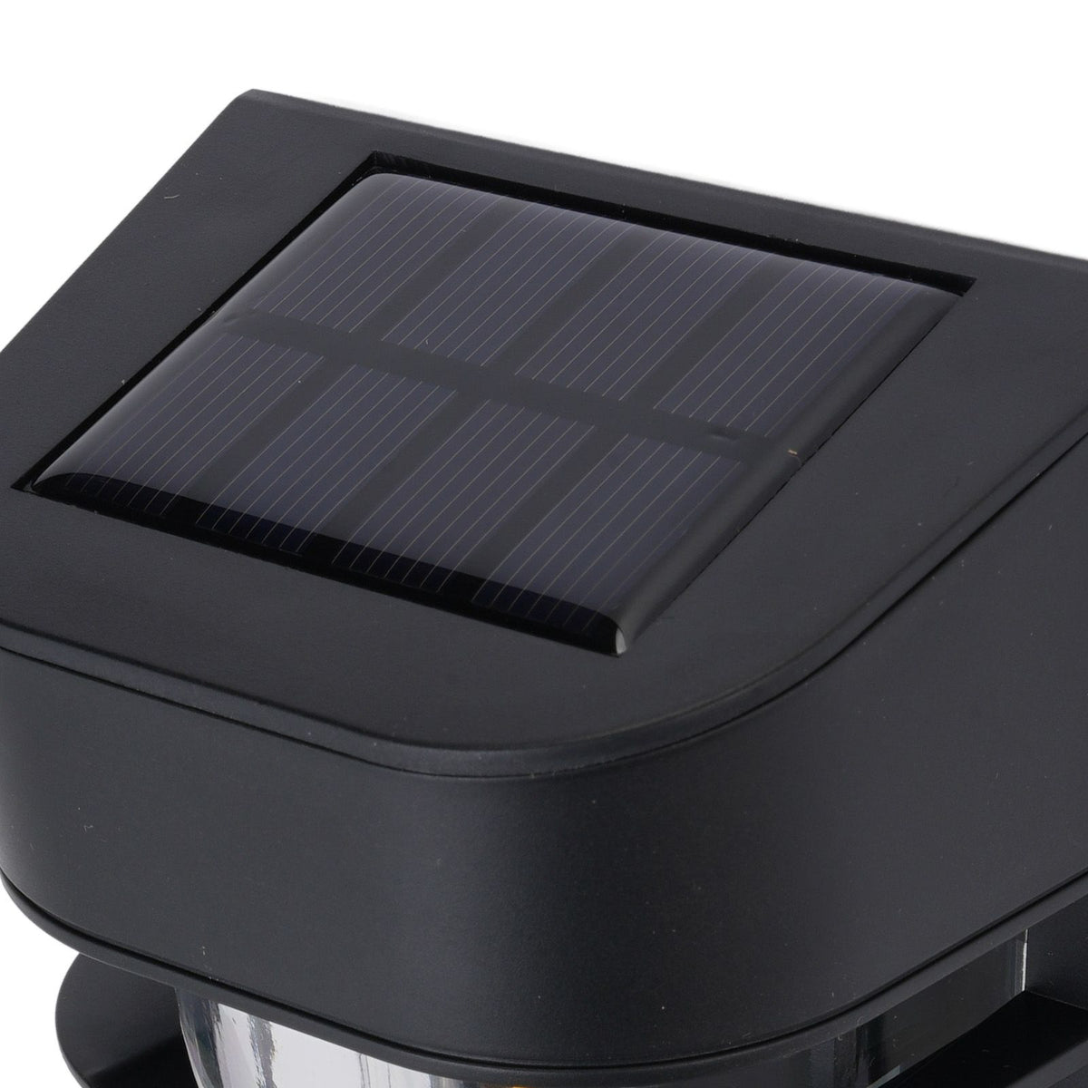 Solar Wall Light Dusk to Dawn Outdoor Solar Light IP65 Solar Wall Sconce for Outdoor Patio Fence Yard Garage Warm Light