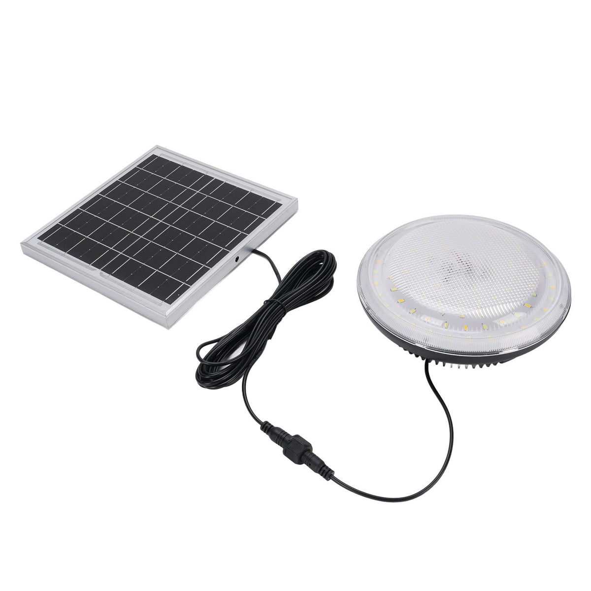 Solar Ceiling Light 3 Color Dimmable IP65 Rain Proof Solar Shed Light with Remote Control for Indoor Outdoor