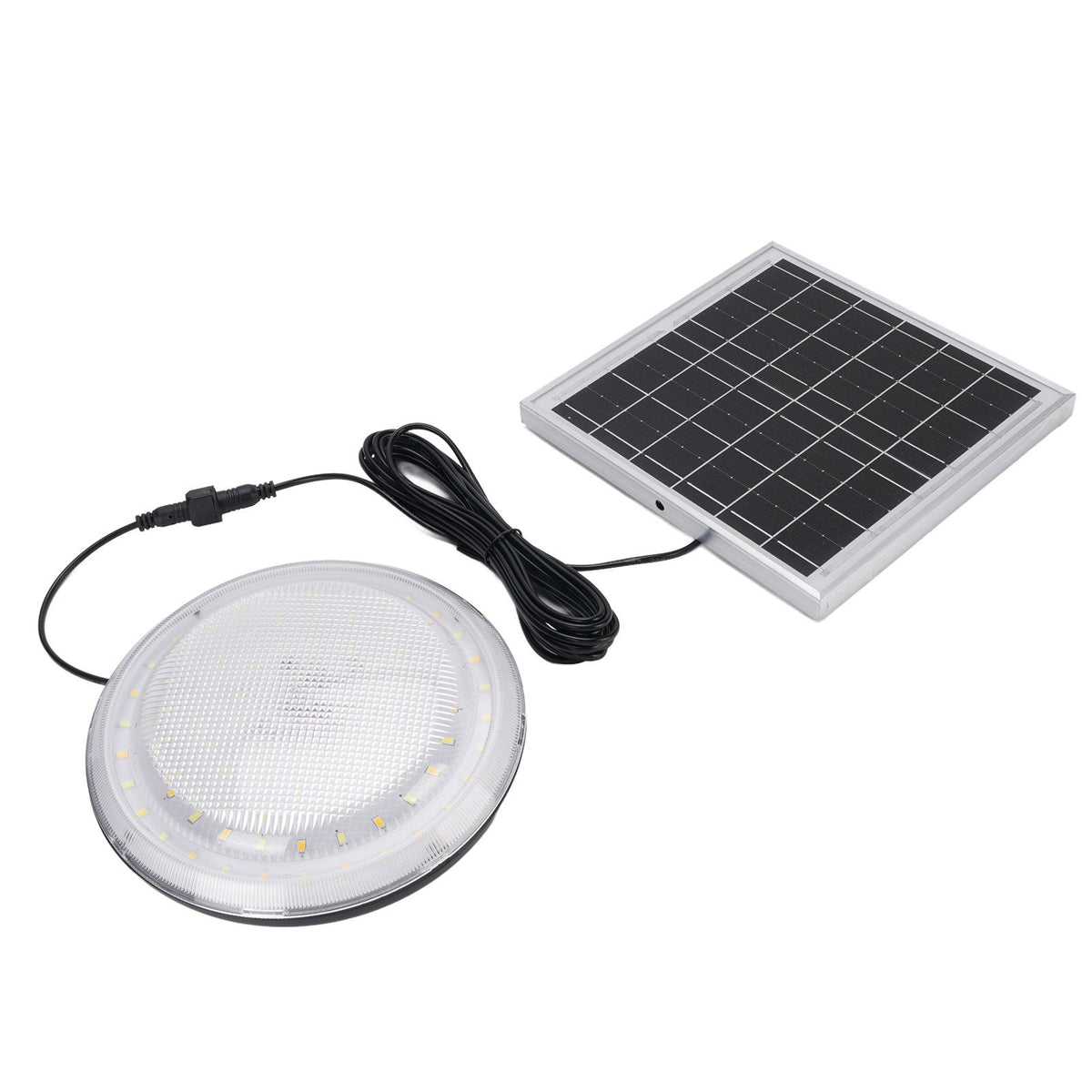 Solar Ceiling Light 3 Color Dimmable IP65 Rain Proof Solar Shed Light with Remote Control for Indoor Outdoor