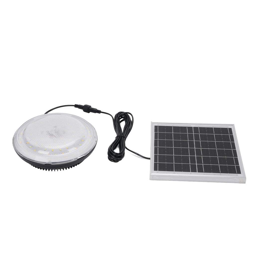 Solar Ceiling Light 3 Color Dimmable IP65 Rain Proof Solar Shed Light with Remote Control for Indoor Outdoor