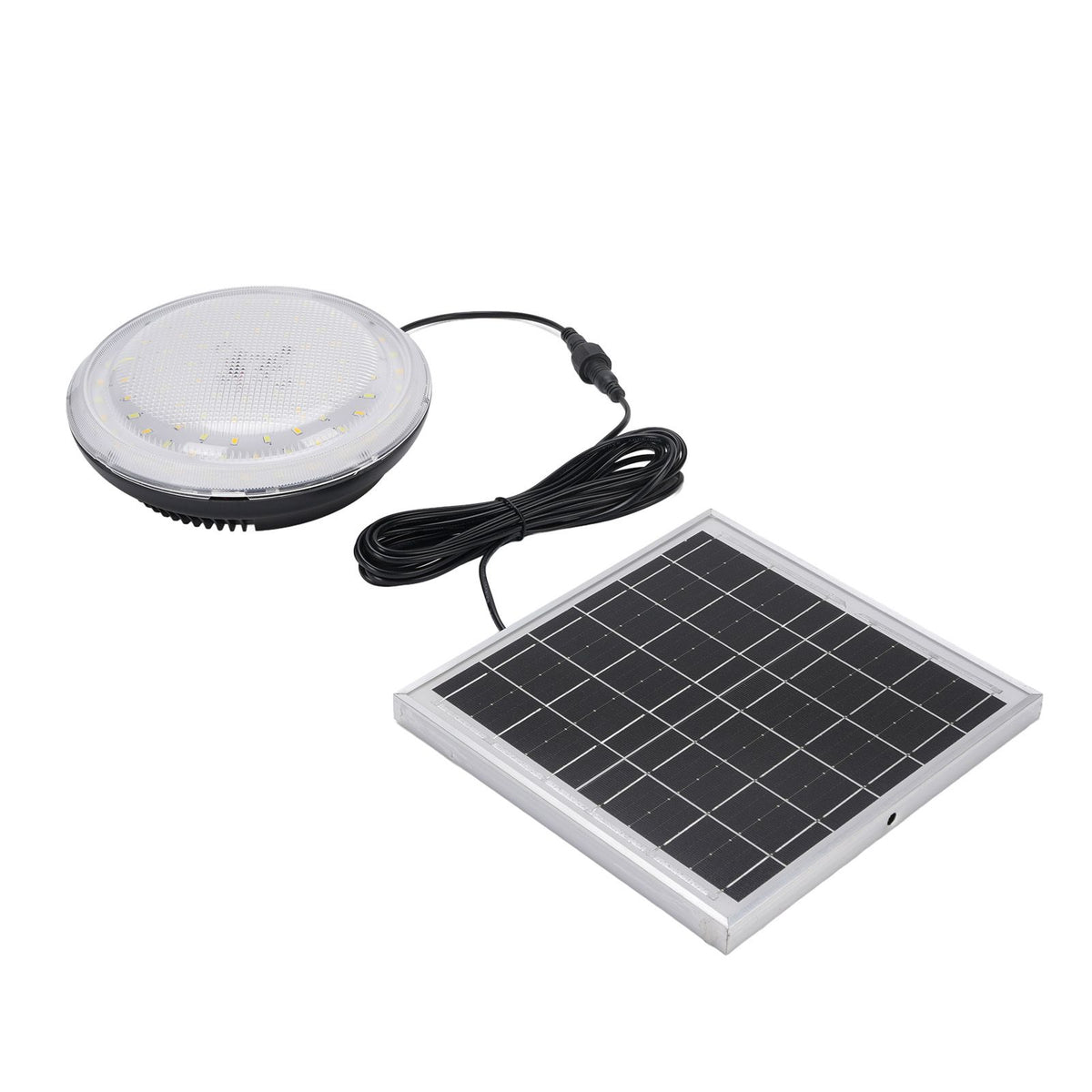 Solar Ceiling Light 3 Color Dimmable IP65 Rain Proof Solar Shed Light with Remote Control for Indoor Outdoor