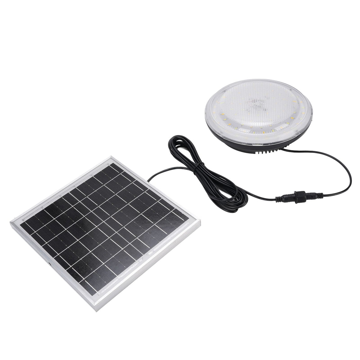 Solar Ceiling Light 3 Color Dimmable IP65 Rain Proof Solar Shed Light with Remote Control for Indoor Outdoor