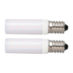 2PCS LED Flame Effect Light Bulb E14 2W 200LM PC Flame Flicker Light Bulb for Holiday Patio Outdoor Indoor Decorations