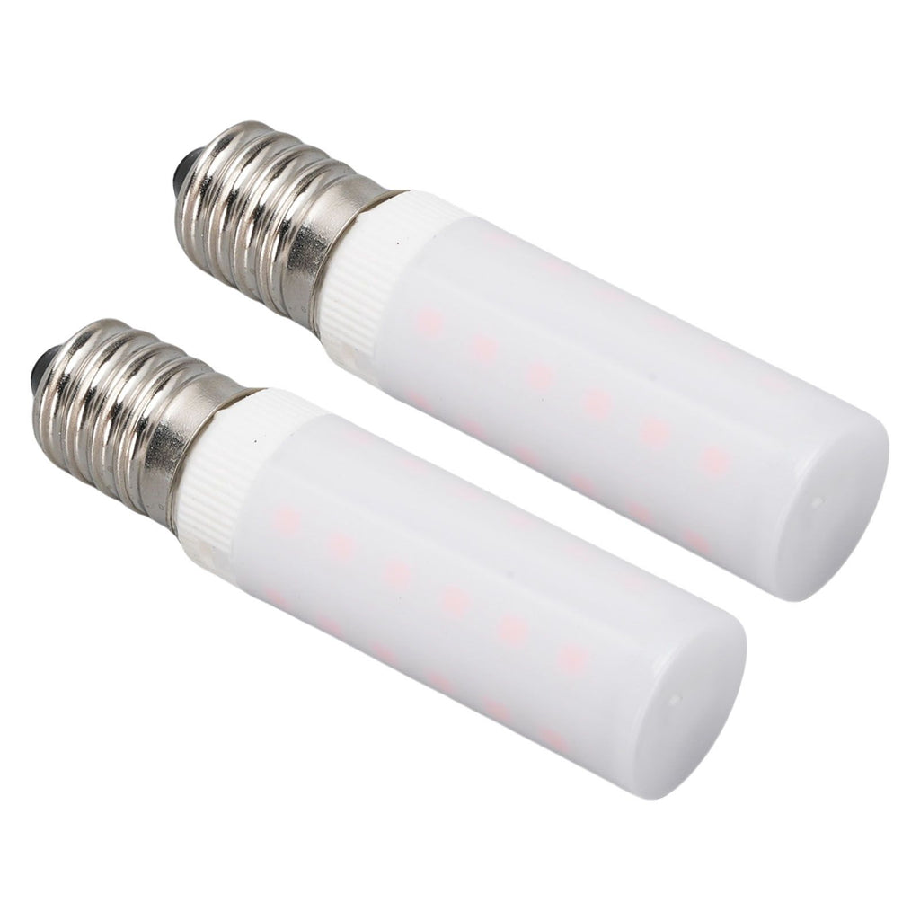 2PCS LED Flame Effect Light Bulb E14 2W 200LM PC Flame Flicker Light Bulb for Holiday Patio Outdoor Indoor Decorations