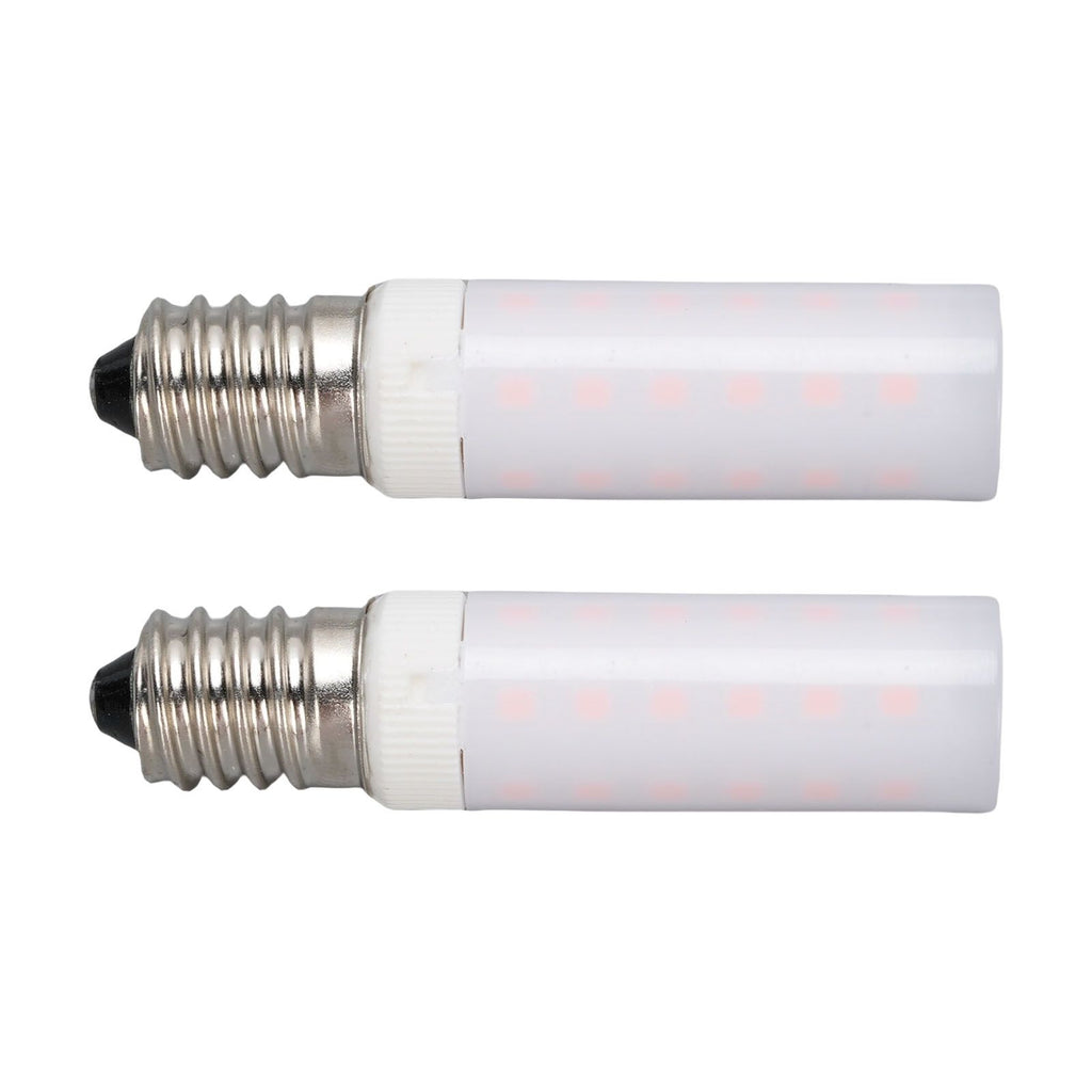 2PCS LED Flame Effect Light Bulb E14 2W 200LM PC Flame Flicker Light Bulb for Holiday Patio Outdoor Indoor Decorations