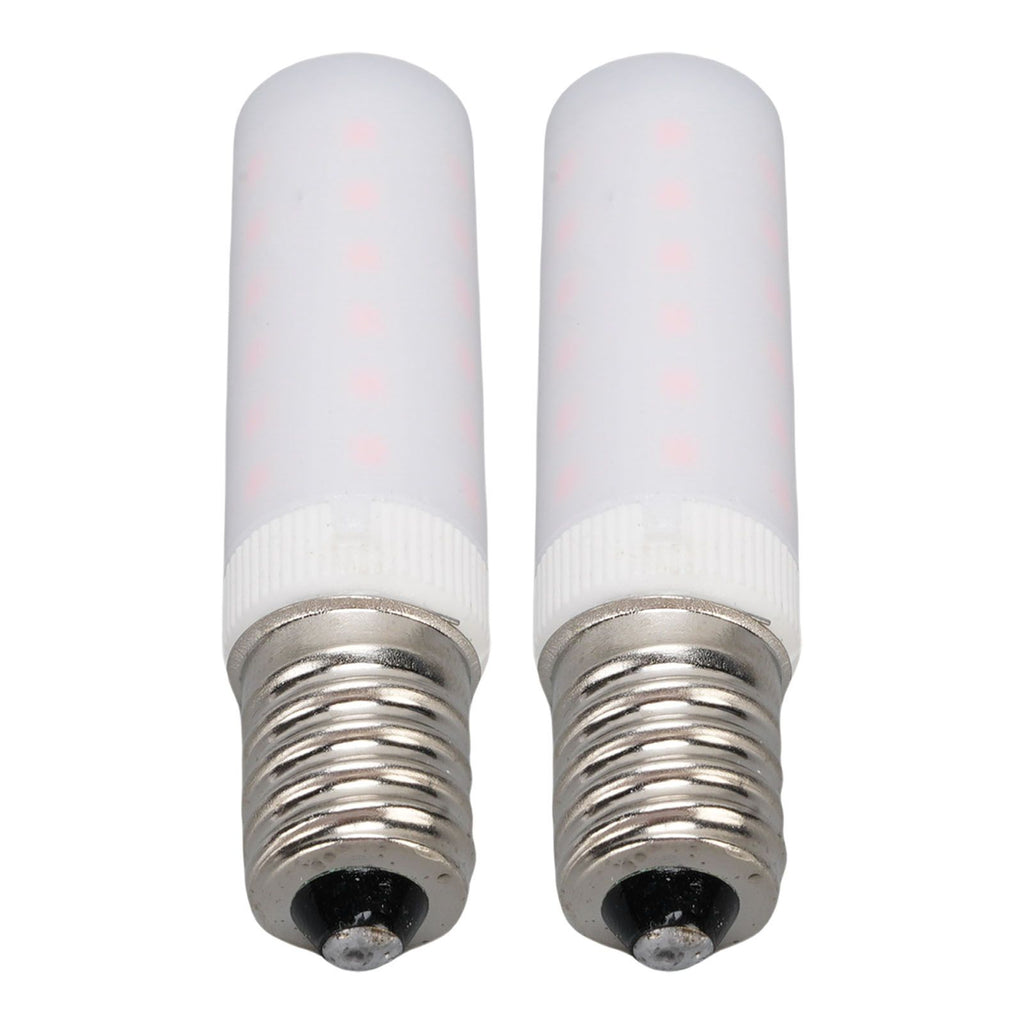 2PCS LED Flame Effect Light Bulb E14 2W 200LM PC Flame Flicker Light Bulb for Holiday Patio Outdoor Indoor Decorations
