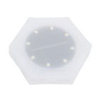 6pcs Hexagon Wall Lights Cordless Light Sensor Rain Proof Solar Powered LED Hexagon Wall Light Panels for Outdoor Balcony Courtyard Decor White Light