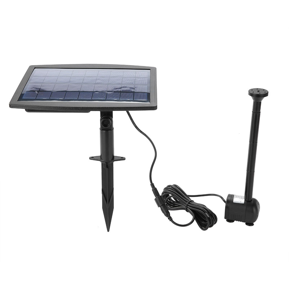 2.5W Solar Powered Fountain Water Pump for Pool Pond Garden Plants Aquarium