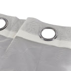 Semi Sheer Window Curtain Bedroom Balcony Drape Curtain Window Treatment (Grommet 100*200CM)