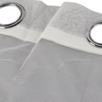 Semi Sheer Window Curtain Bedroom Balcony Drape Curtain Window Treatment (Grommet 100*200CM)