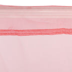 Sheer Rod Pocket Window Curtain Bedroom Balcony Drape Curtain Window Treatment (Red)