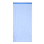 Sheer Rod Pocket Window Curtain Bedroom Balcony Drape Curtain Window Treatment (Dark Blue)