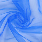 Sheer Rod Pocket Window Curtain Bedroom Balcony Drape Curtain Window Treatment (Dark Blue)