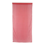 Sheer Window Curtain Bedroom Balcony Drape Curtain Window Treatment (Red)
