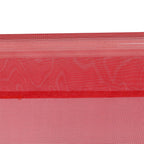 Sheer Window Curtain Bedroom Balcony Drape Curtain Window Treatment (Red)
