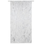 Tulle Window Door Curtain Drape Bedroom Living Room Coffee Shop (Silver)