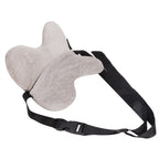 U shaped Travel Pillow Multifunctional Neck Pillow Memory Foam Pillow Cervical Pillow (Gray)