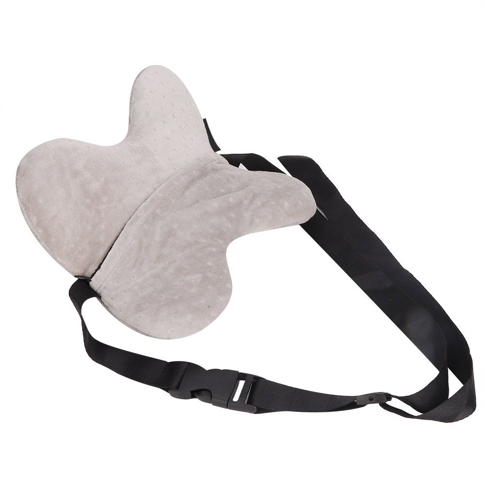 U shaped Travel Pillow Multifunctional Neck Pillow Memory Foam Pillow Cervical Pillow (Gray)